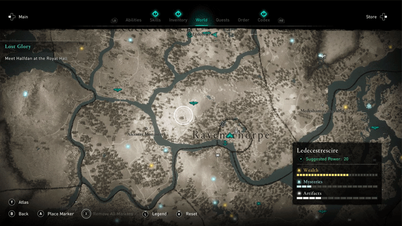 AC Valhalla Animus Anomaly Locations