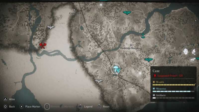 Assassin’s Creed Valhalla Cent Mysteries Location Guide