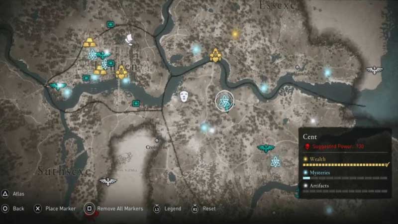 Assassin’s Creed Valhalla Cent Mysteries Location Guide