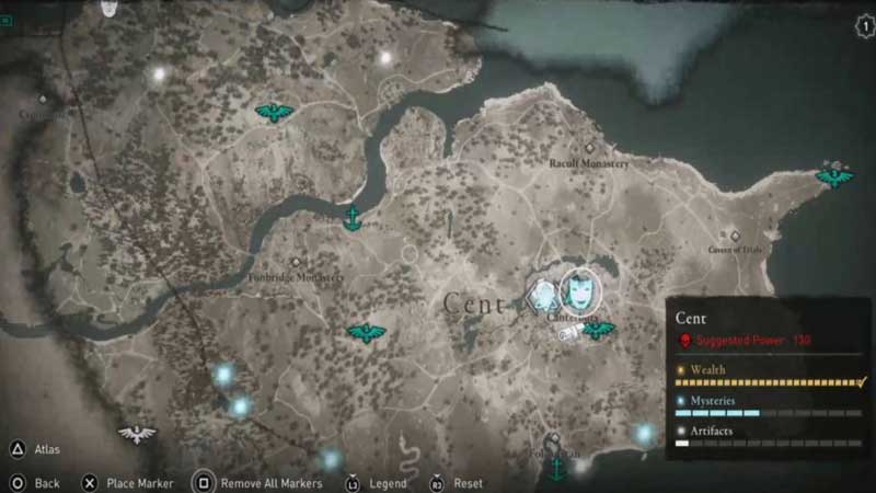 Assassin’s Creed Valhalla Cent Mysteries Location Guide