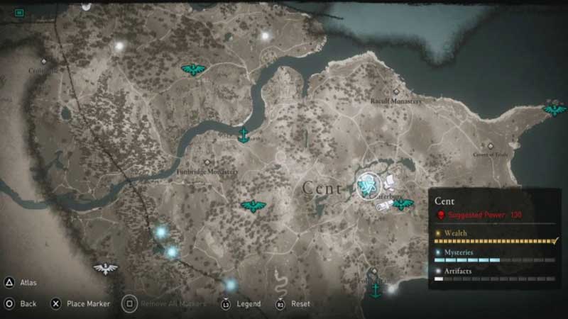 Assassin’s Creed Valhalla Cent Mysteries Location Guide