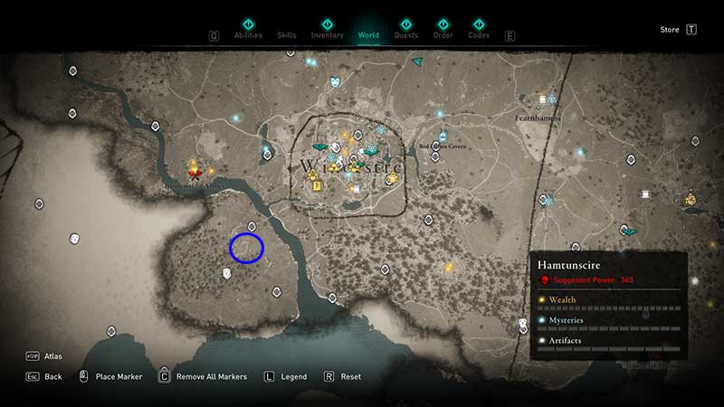 ac valhalla legendary animal location of wildcats of the weald