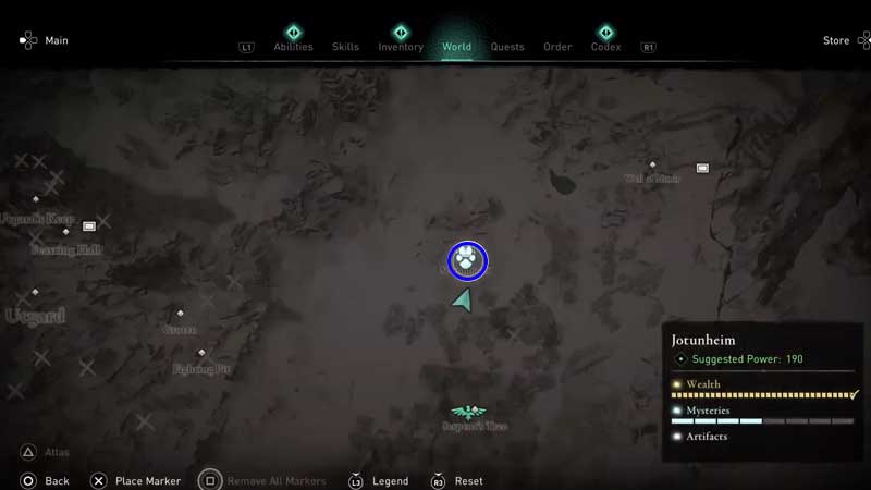 ac valhalla legendary animal steinnbjorn
