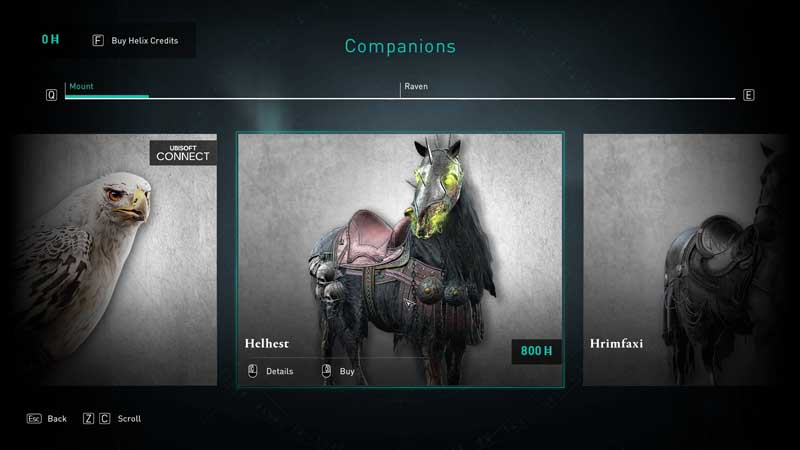 assassin's creed valhalla helix credits guide