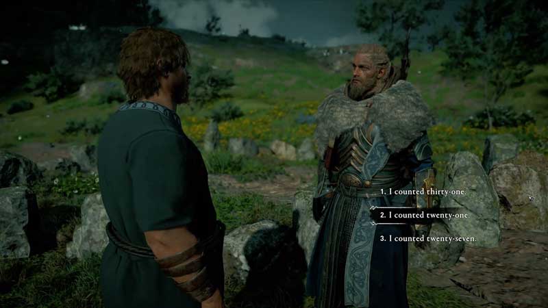 assassin's creed valhalla how many stones mystery