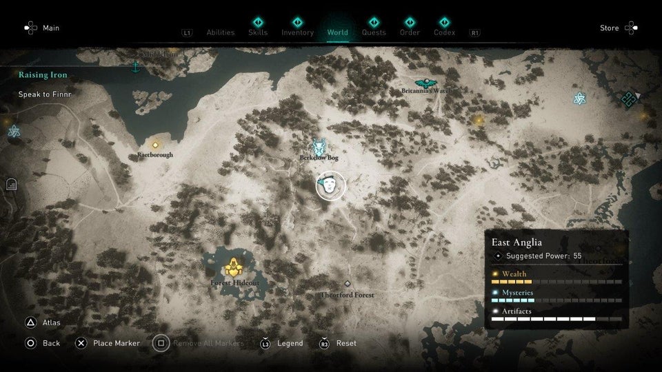 AC Valhalla Roman Artifacts Location Guide