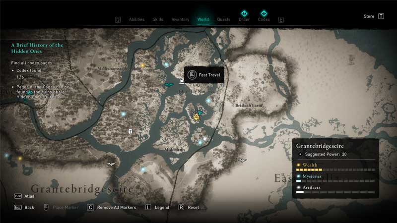 how to fast travel assassins creed valhalla