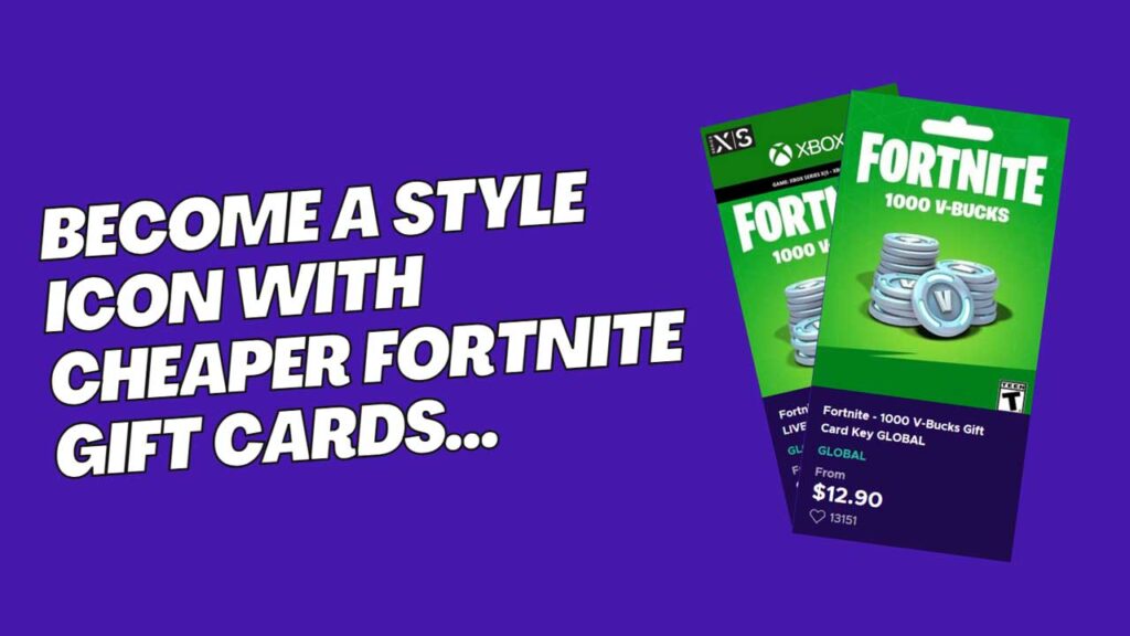 Fortnite V Bucks Card