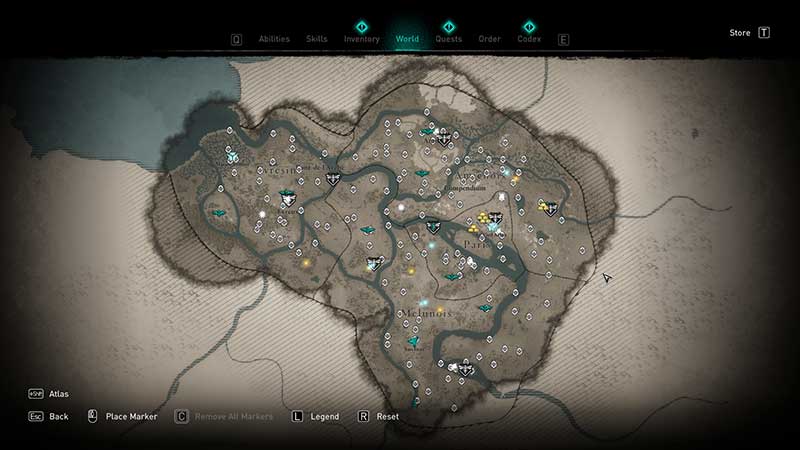 Francia full Map