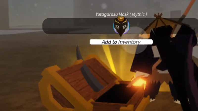 Get Yatagarasu Mask in Roblox Project Slayers
