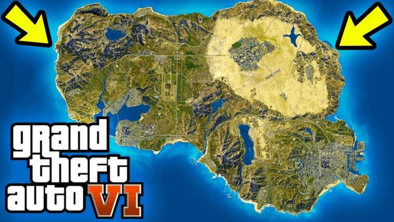 GTA 6 map leaked