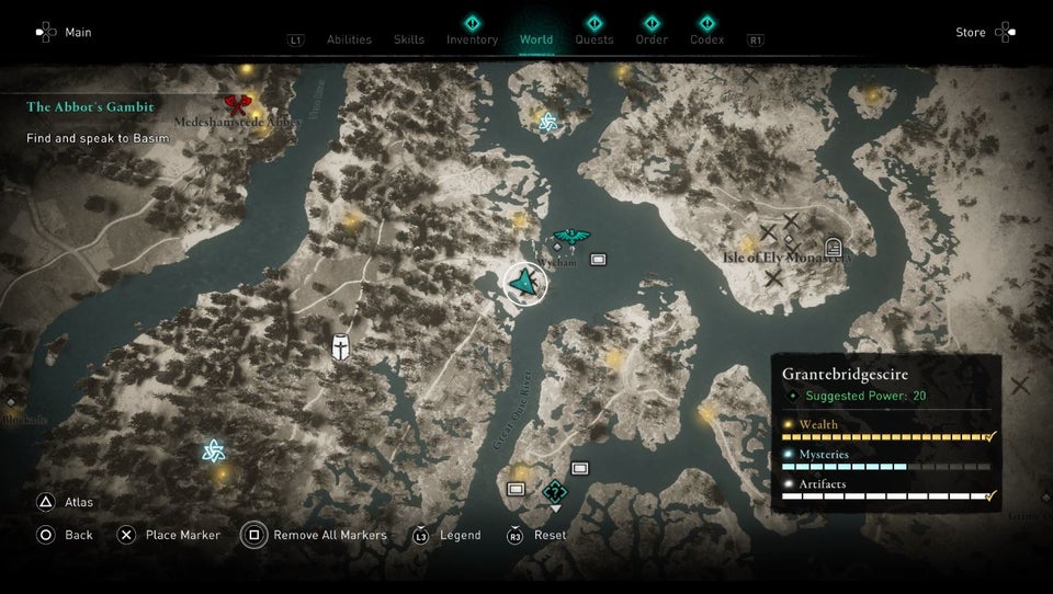 AC Valhalla Roman Artifacts Location Guide