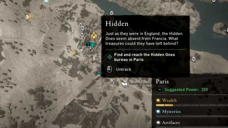 Hidden One Beaureu Location