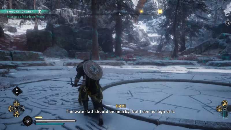 how to complete the mistress of the iron wood quest in ac valhalla