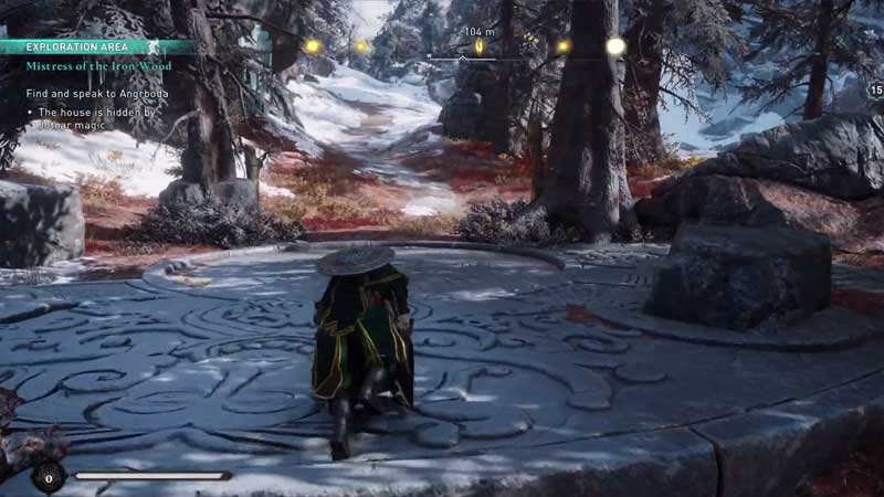how to complete the mistress of the iron wood quest in ac valhalla