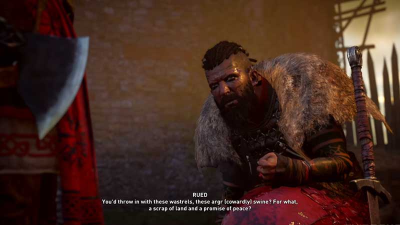 how to defeat rued in assassin's creed valhalla