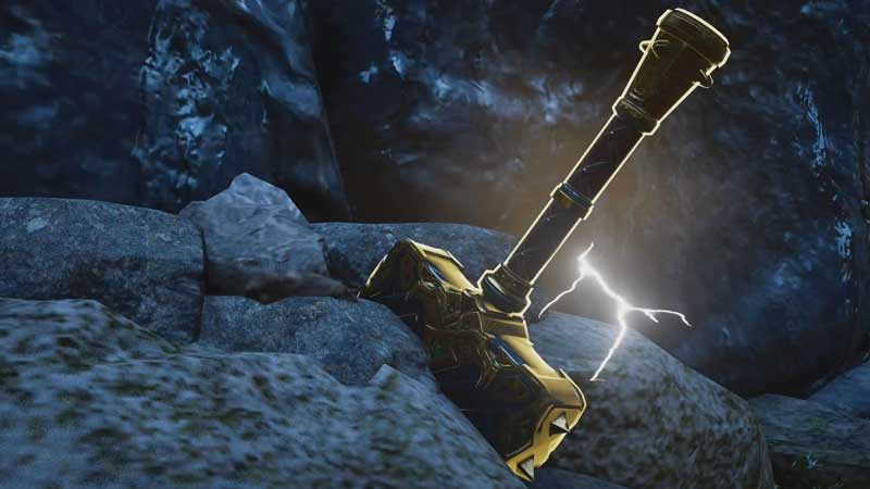 how to get isu weapon mjolnir
