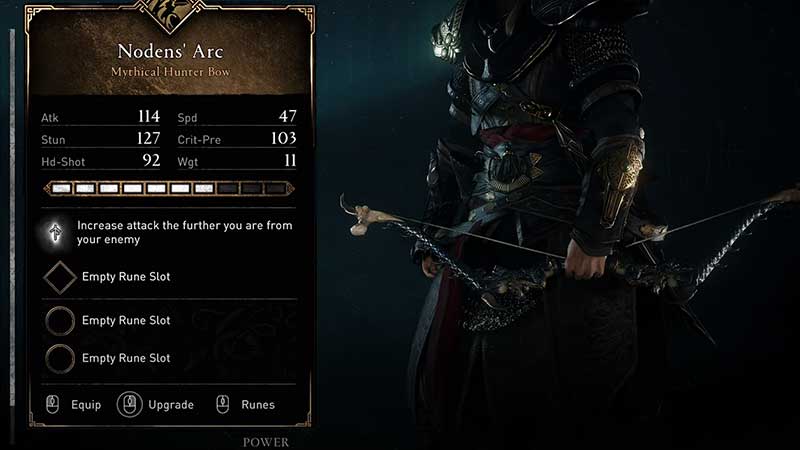 how to get nodens arc isu bow