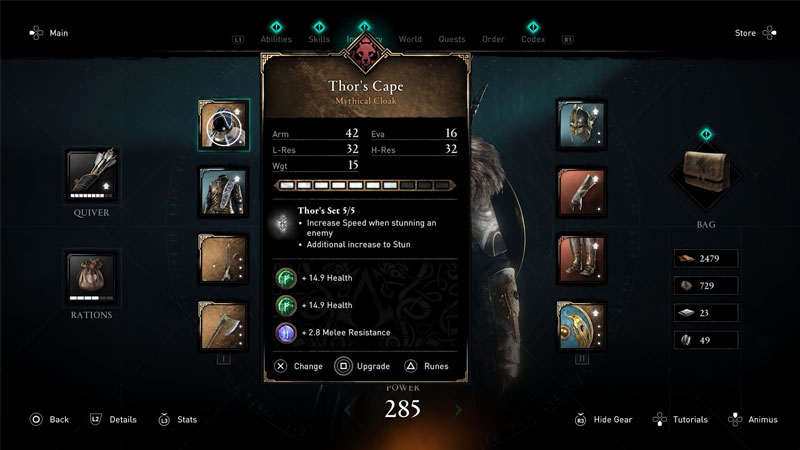 how to get thor's cape in assassin's creed valhalla
