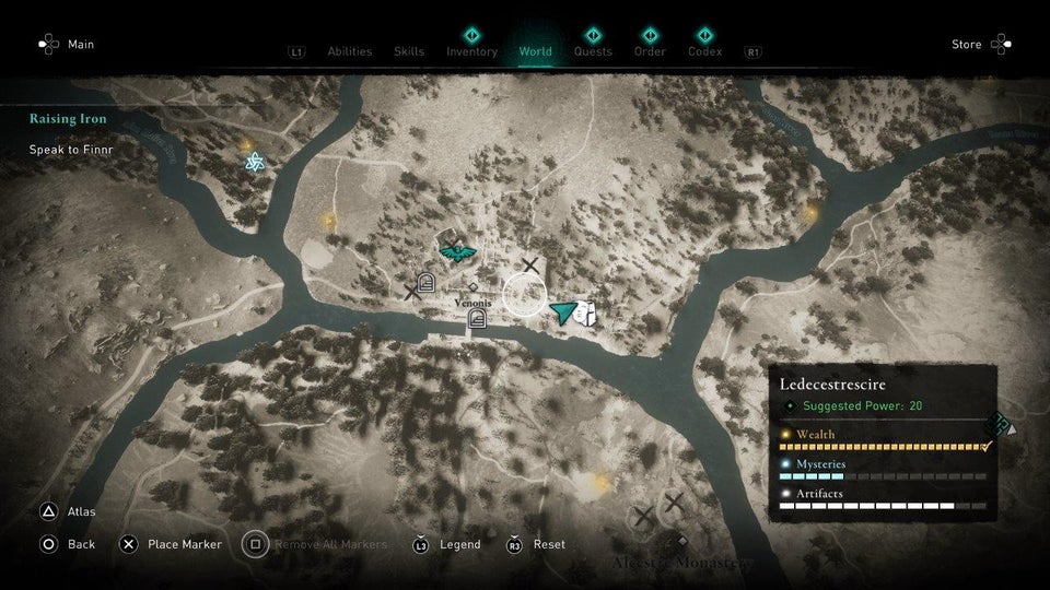 AC Valhalla Roman Artifacts Location Guide