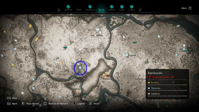 legendary animal the blood swine location