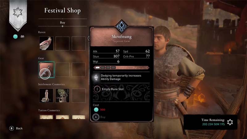 one handed sword ac valhalla