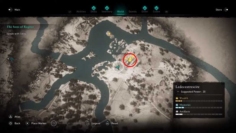 piercing shot book of knowledge location
