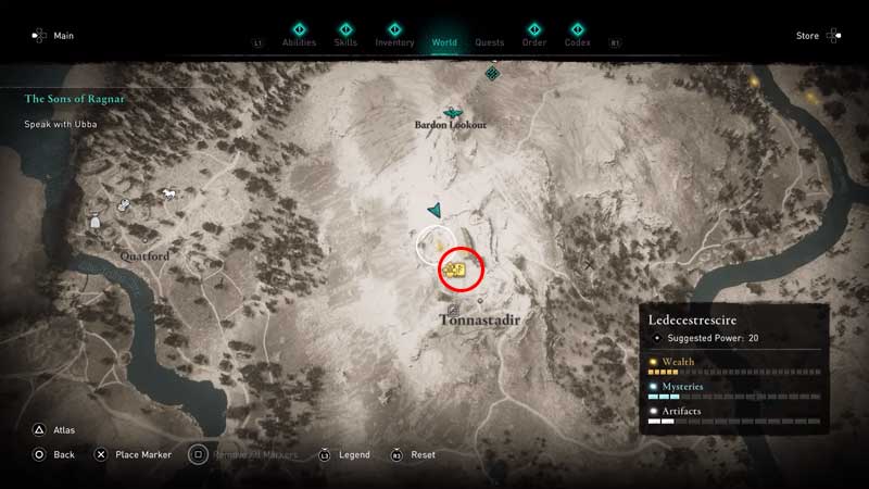 raven's distraction ability book of knowledge location
