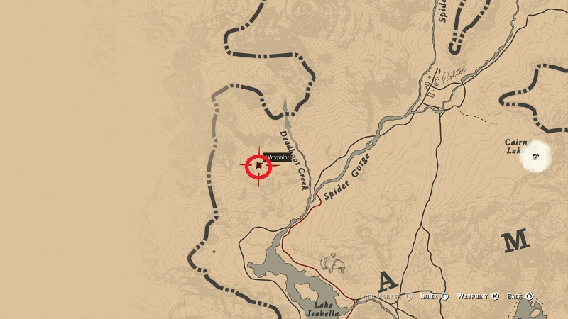 rdr 2 dormin crest shack location