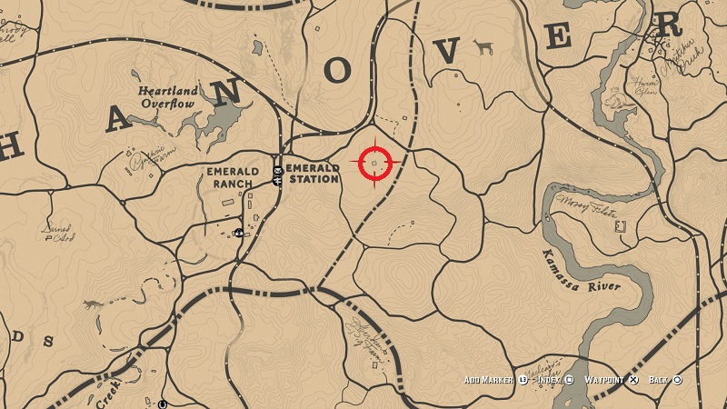 rdr 2 ridge view shack location