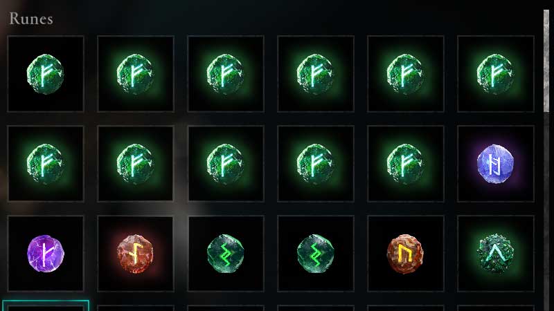 how to use runes in assassins creed valhalla