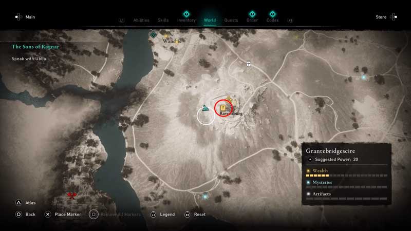rush and bash ability book of knowledge location