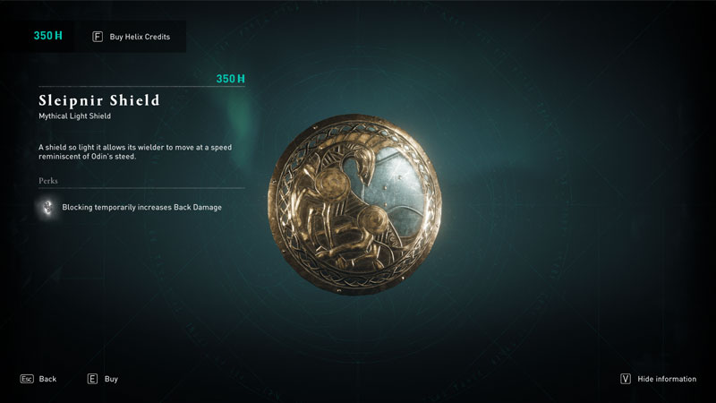 how to get sleipnir shield legendary weapon in ac valhalla