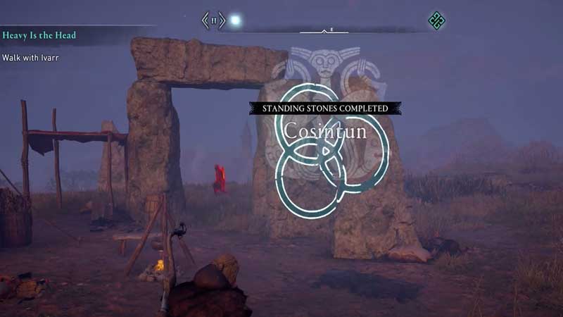 Standing Stones Puzzle AC Valhalla Guide