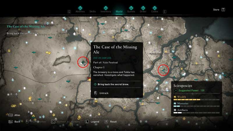 the case of the missing ale glitch in ac valhalla