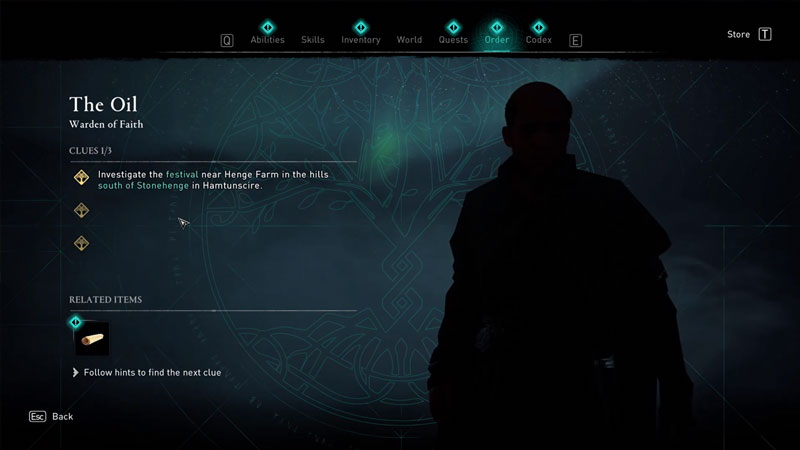 the oil in assassin's creed valhalla