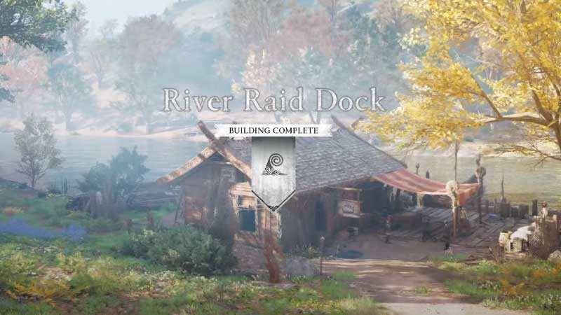 AC Valhala Build River Dock