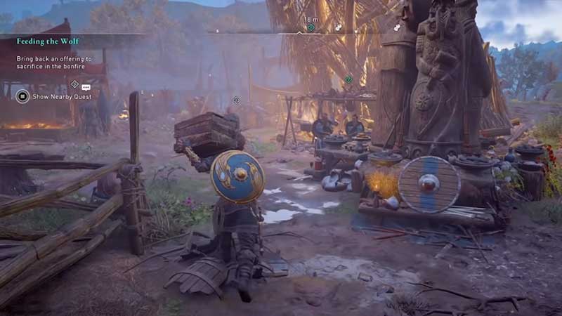 Valhalla Sigrblot Thyra Sacrifice Bonfire Offering