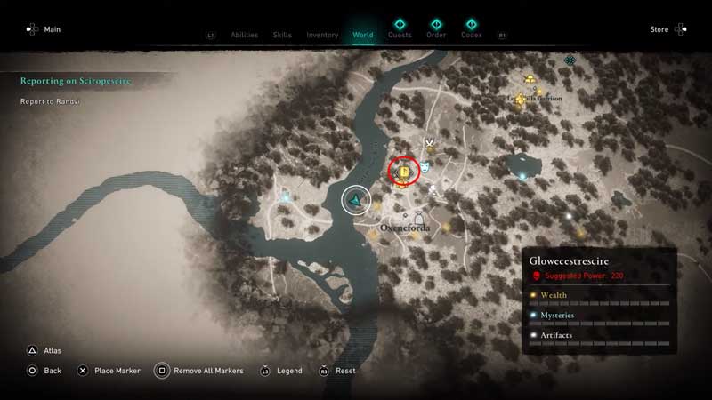 vengeance of thor ability book of knowledge location