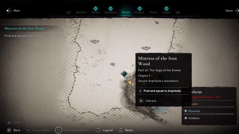 where to find and enter the well in assassin's creed valhalla