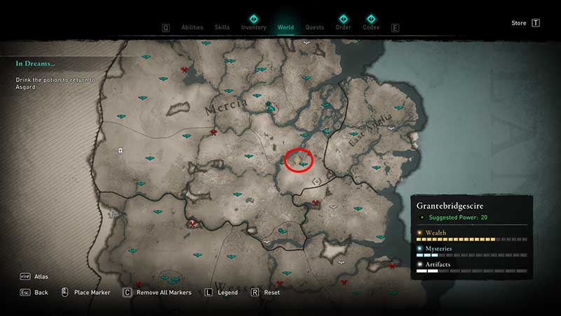 where to find the unholy father in ac valhalla