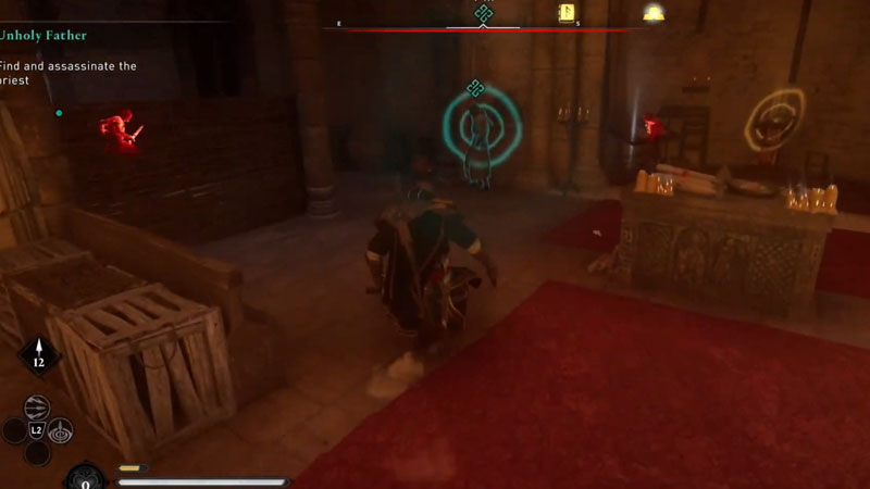 where to find the unholy father in assassin's creed valhalla