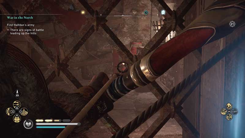where to find treasure of britain in wiccan's cave in assassin's creed valhalla
