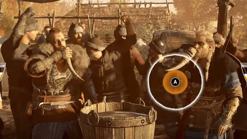 how to win drinking game in assassins creed valhalla