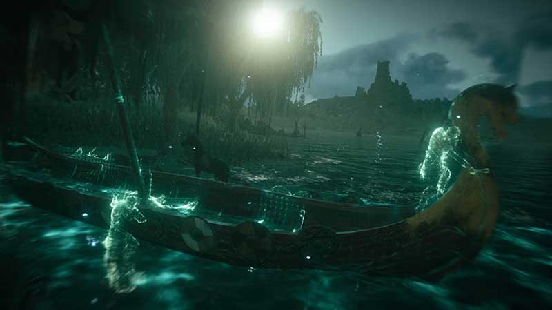 Yellow Longship Location in Swamp Guide
