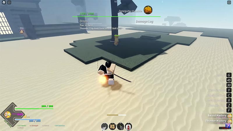 zanegutsu kuuchie location in project slayers